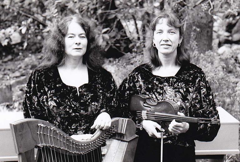 Mary Muckle (Left) and Marjorie (right)